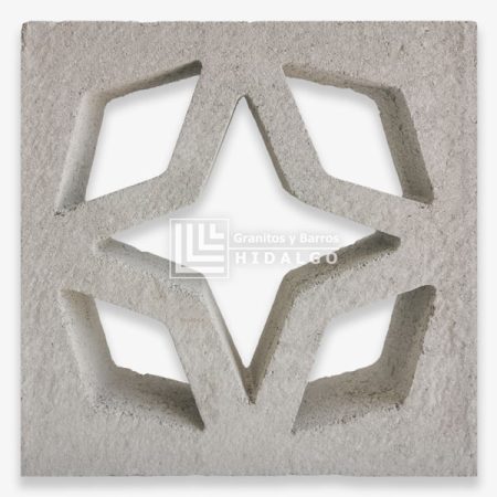 Celosía de Concreto Mod. Estrella